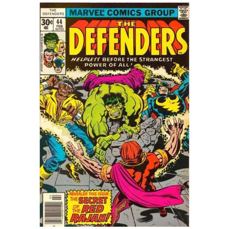Defenders #44  - 1972 series Marvel comics Fine Full description below [a.