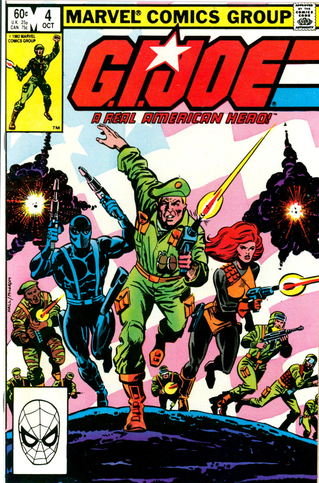 G.I. Joe #4 Marvel Comics 1982 VF