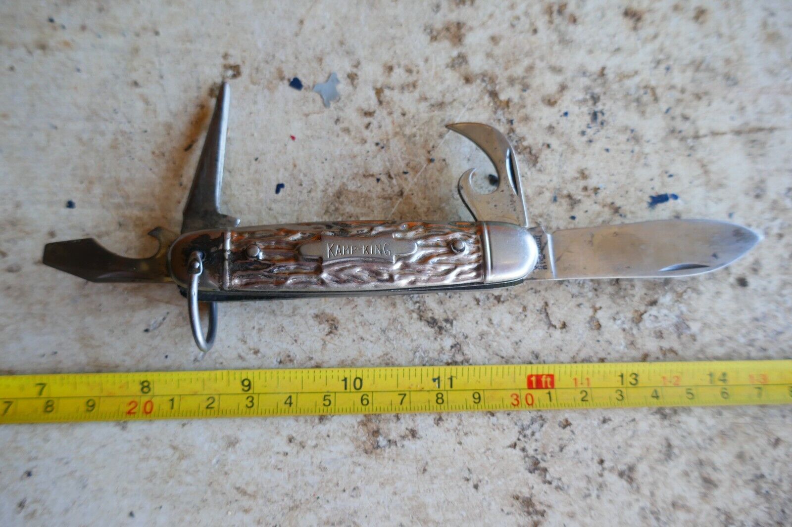Vintage Pocket Utility Knife Kamp King Imperial USA Lot 24-19-2