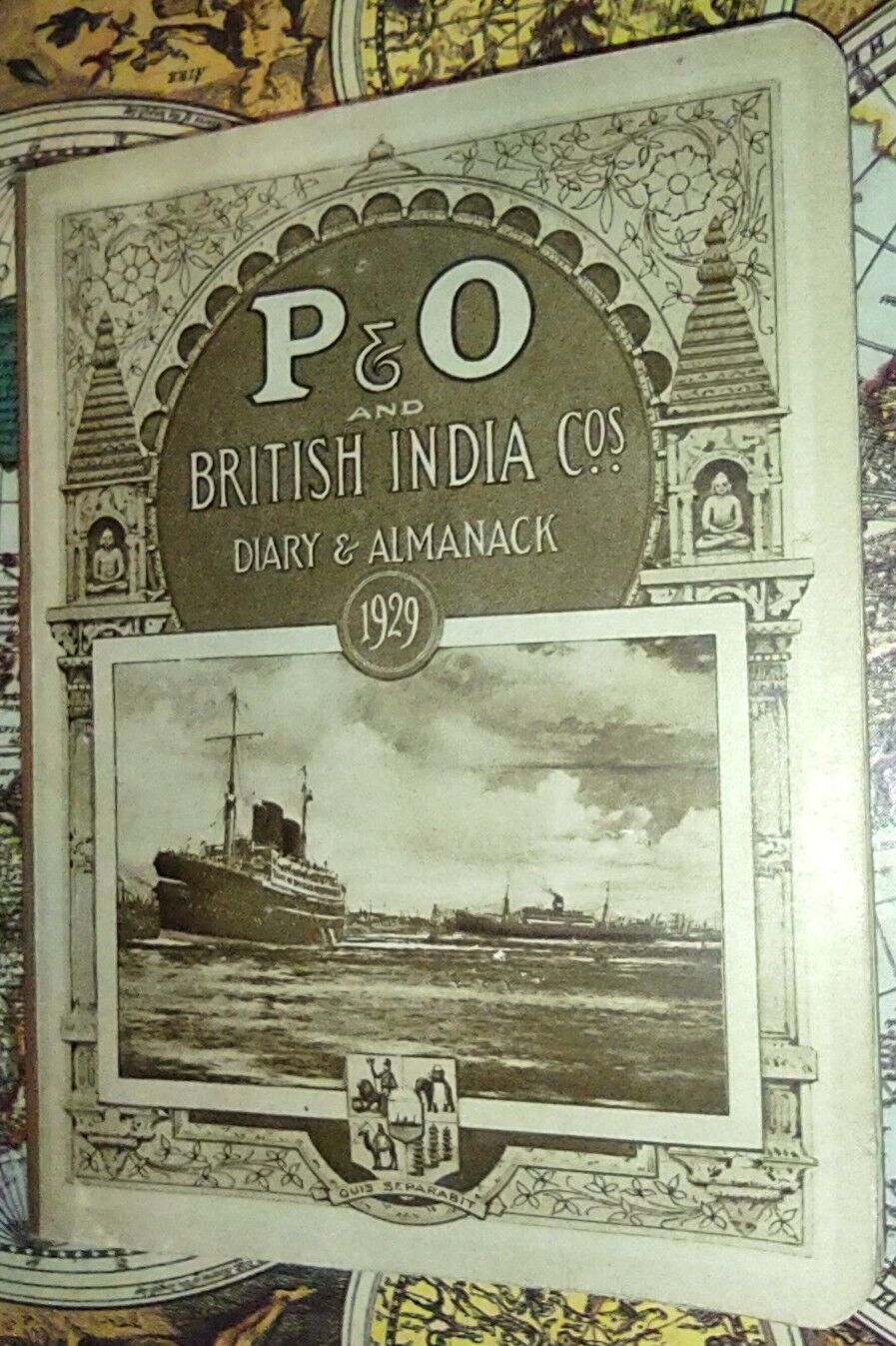 P&O And British India Co\'s Diary And Almanack 1929. Very FINE CONDIT OCEAN LINER