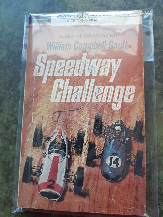 SPEEDWAY CHALLENGE By William Campbell Gault Paperback