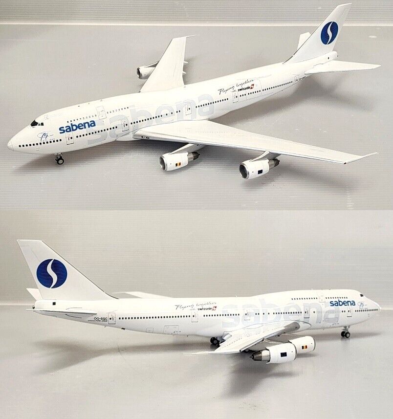 1:200 Inflight SABENA AIRLINES Boeing 747-300 OO-SGC RARE SOLD OUT