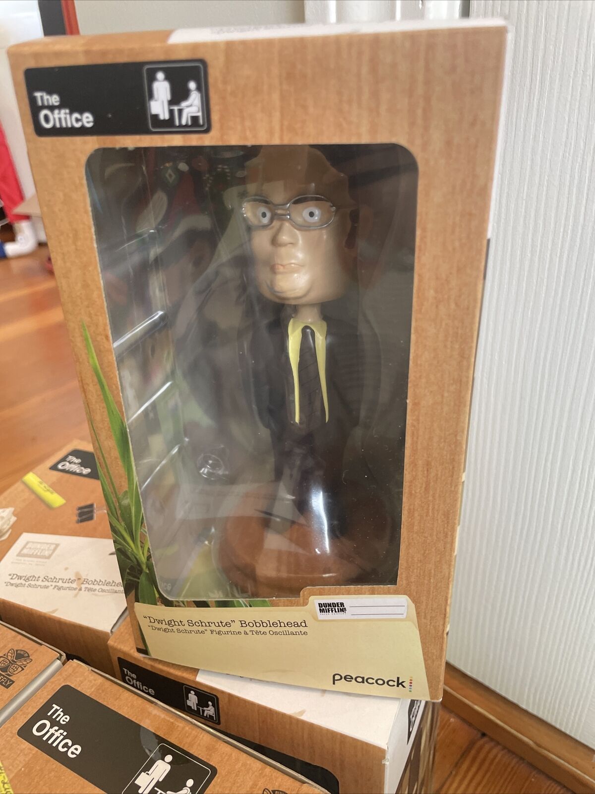 The Office Dwight Schrute Bobblehead Figure Collectible Peacock New In Box