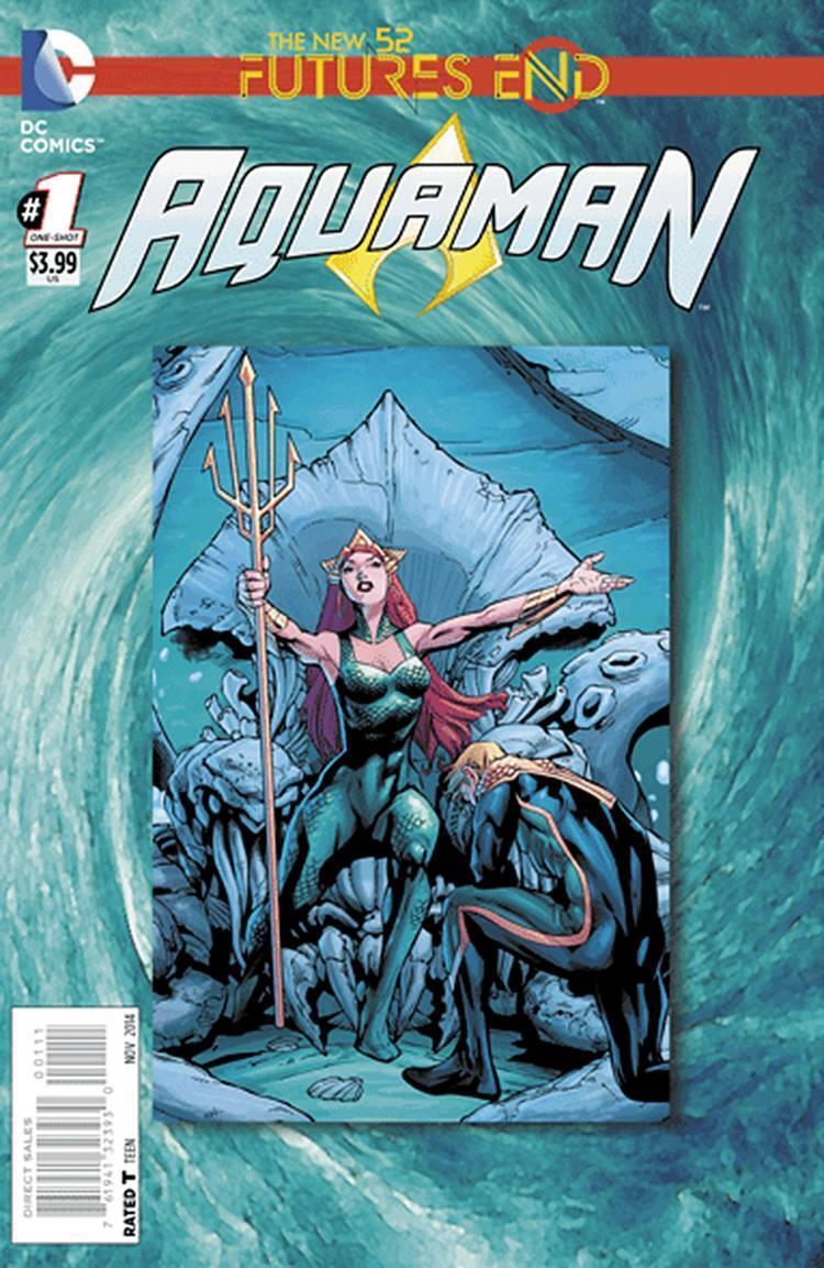 Aquaman Futures End #1 Lenticular DC Comics Comic Book