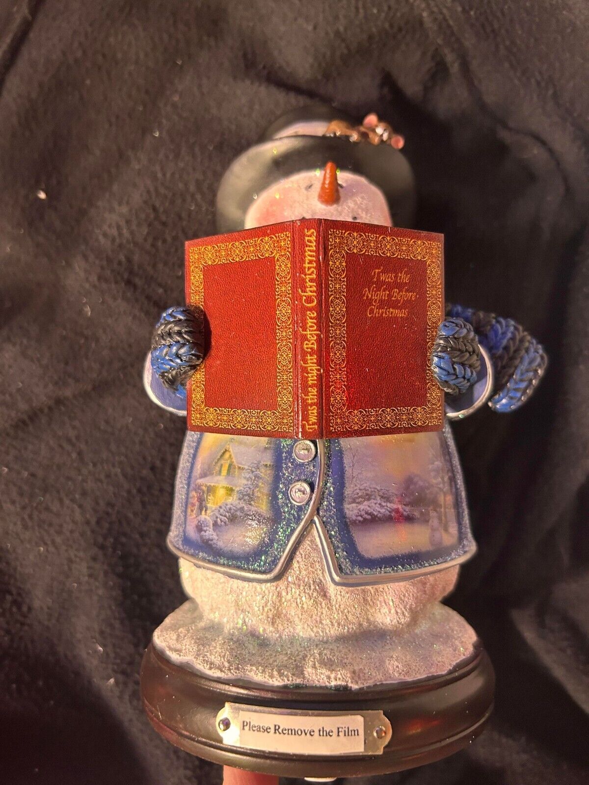 Night Before Christmas Winder Wonderland Heirloom Classics Snowman Collection