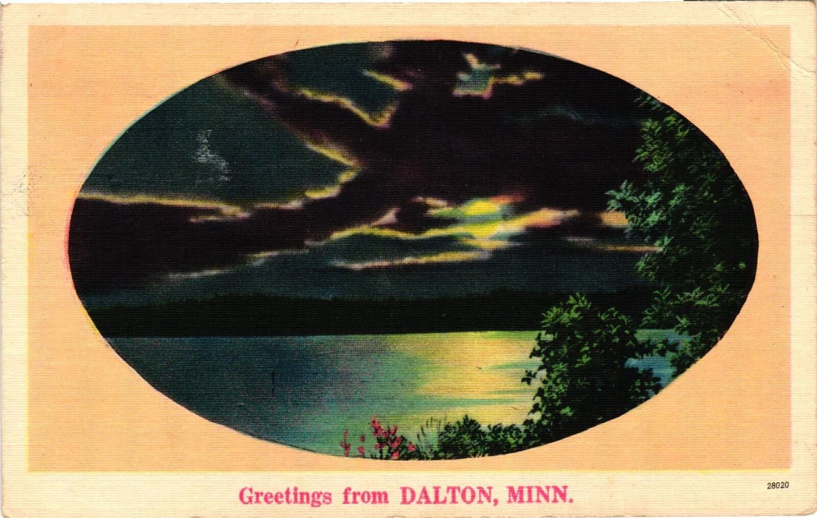 Vintage Postcard- DALTON, MN. Early 1900s
