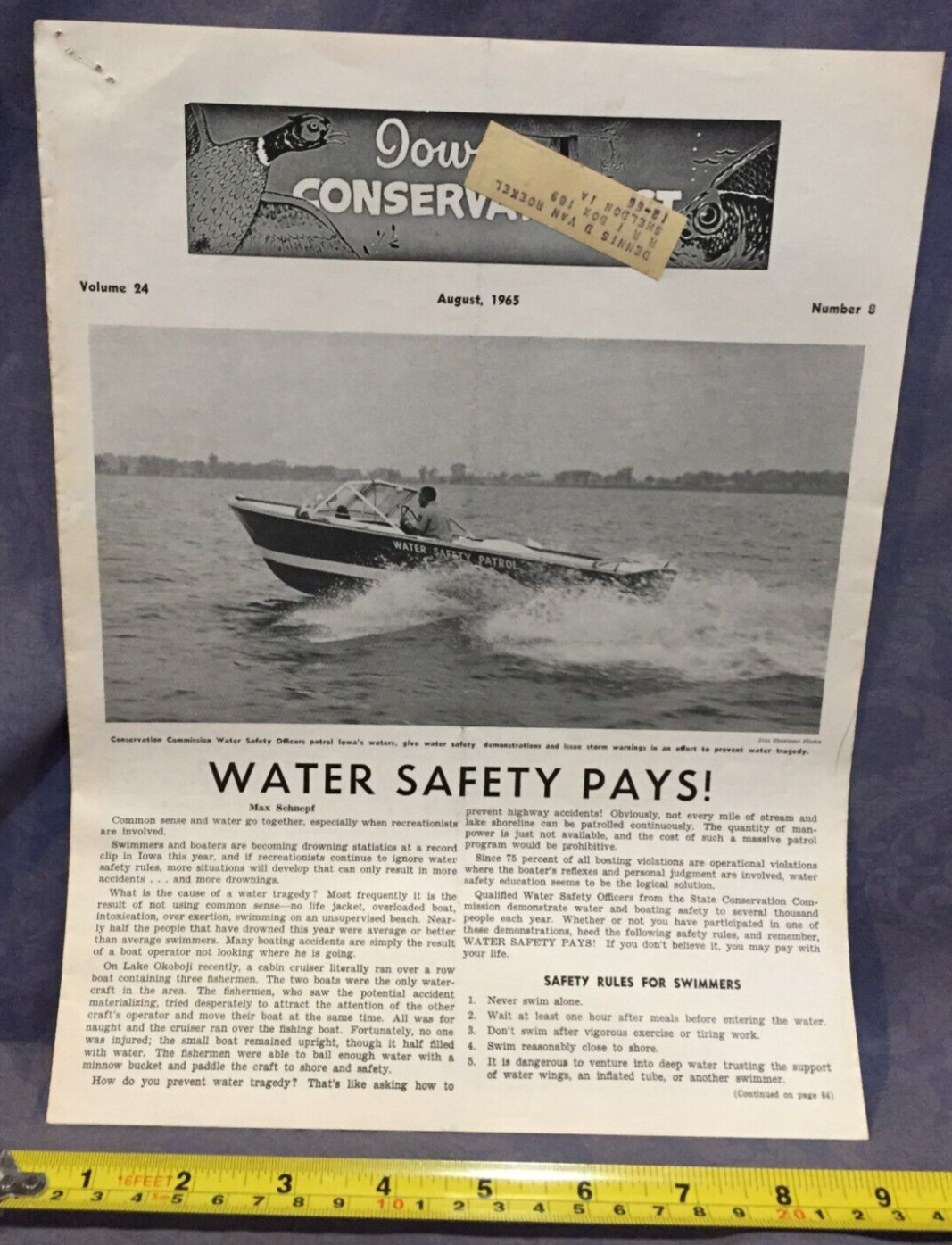 Iowa Conservationist August 1965 \