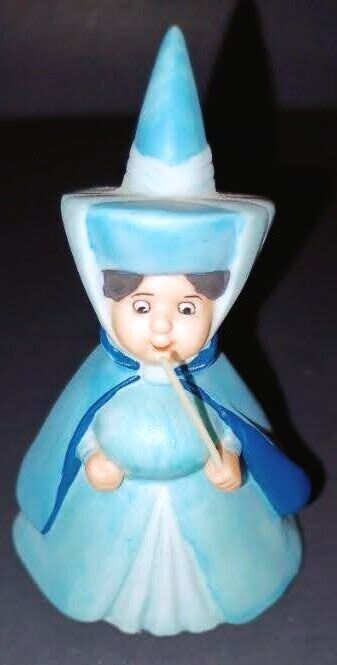 Disney\'s Sleeping Beauty Fairy Godmother Merryweather (blue) Porcelain Figurine