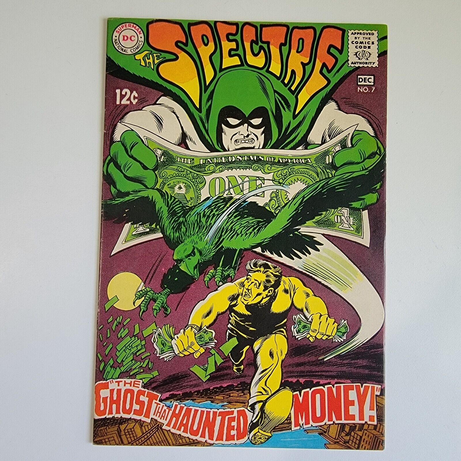 The Spectre #7 DC Comics 1968 The Ghost That Haunted Money