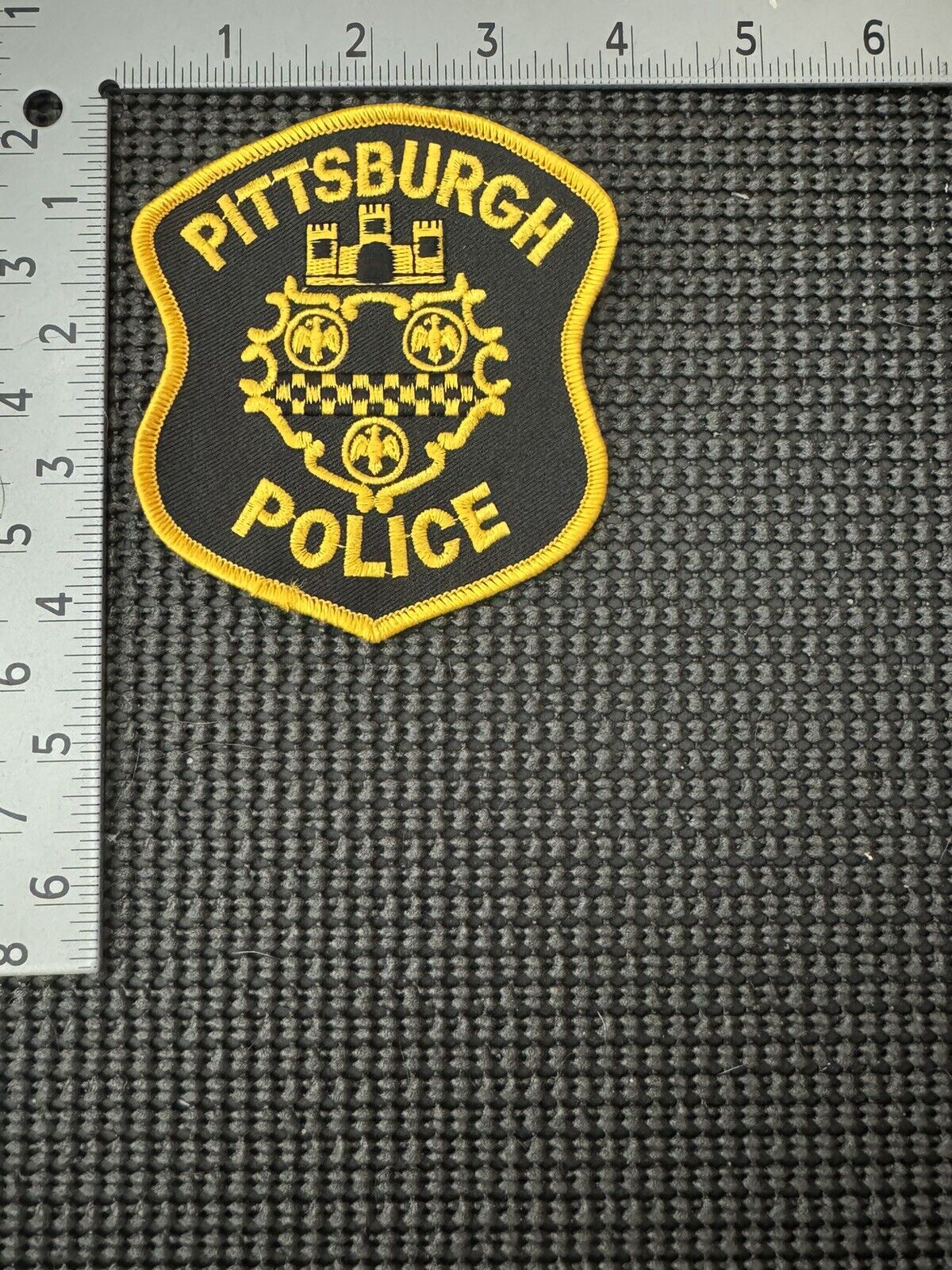 Police Shoulder Patch Pittsburgh Police Department Pennsylvania 