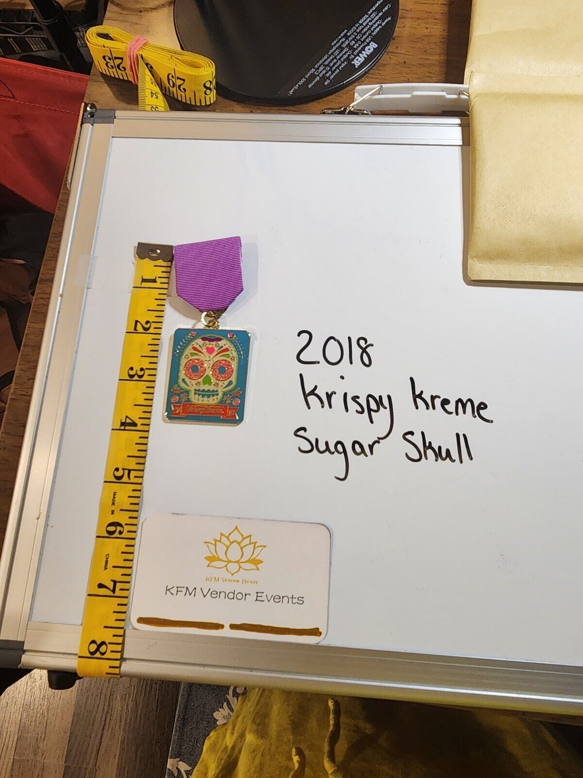 2018 Krispy Kreme Sugar Skull Fiesta Medal