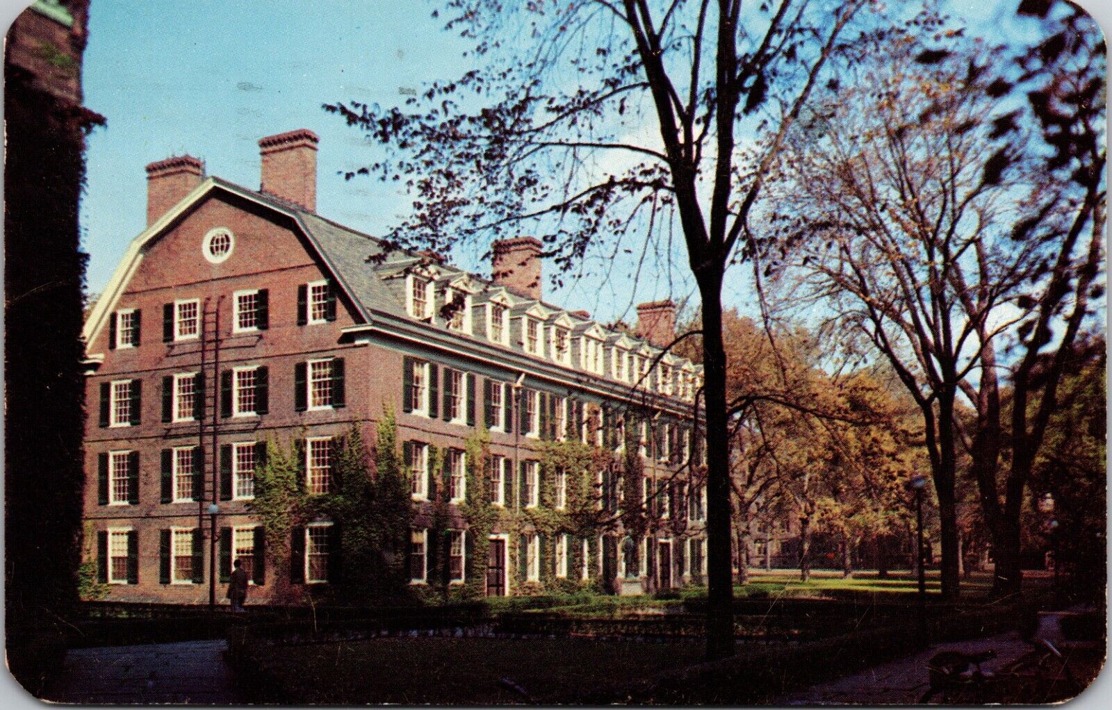 Connecticut Hall Yale University New Haven CT Postcard  T