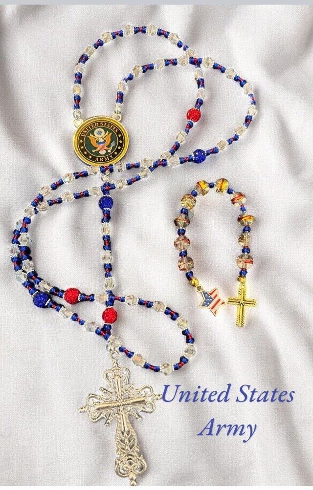 Heirloom Rosary United States Army