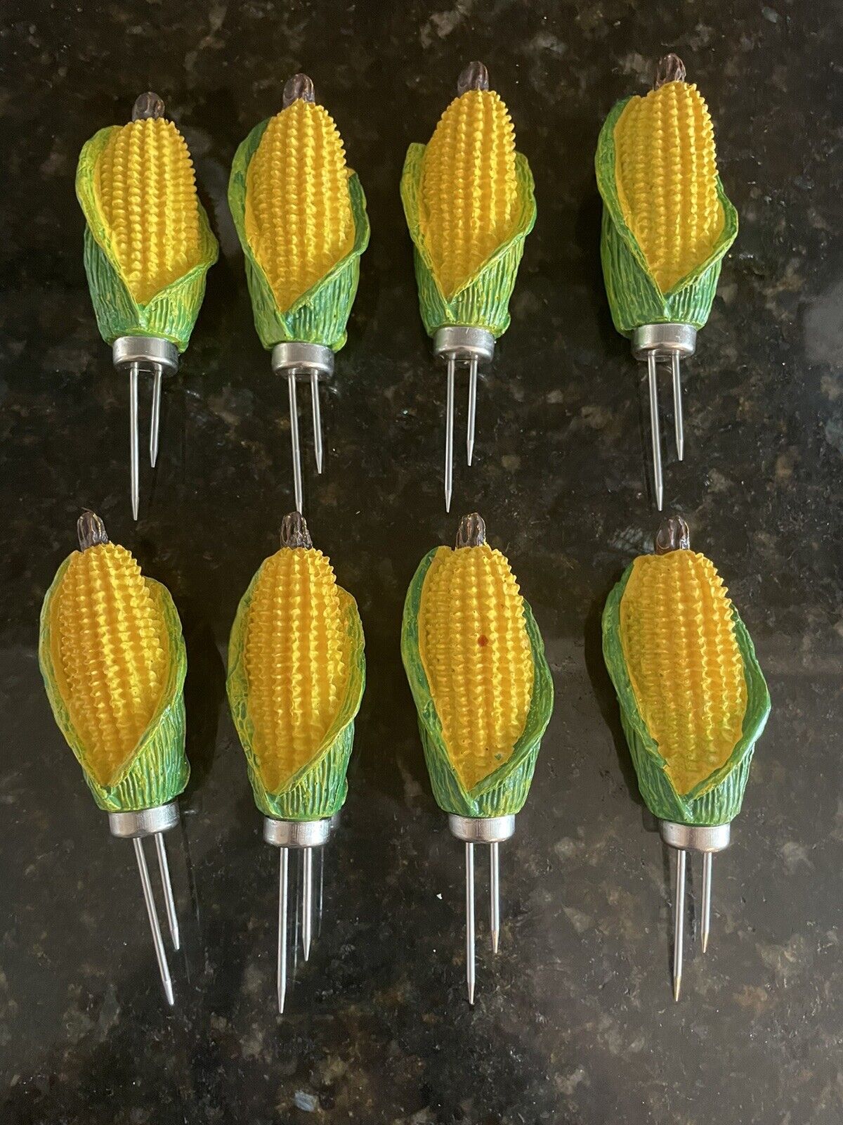 8 Vintage Corn Picks