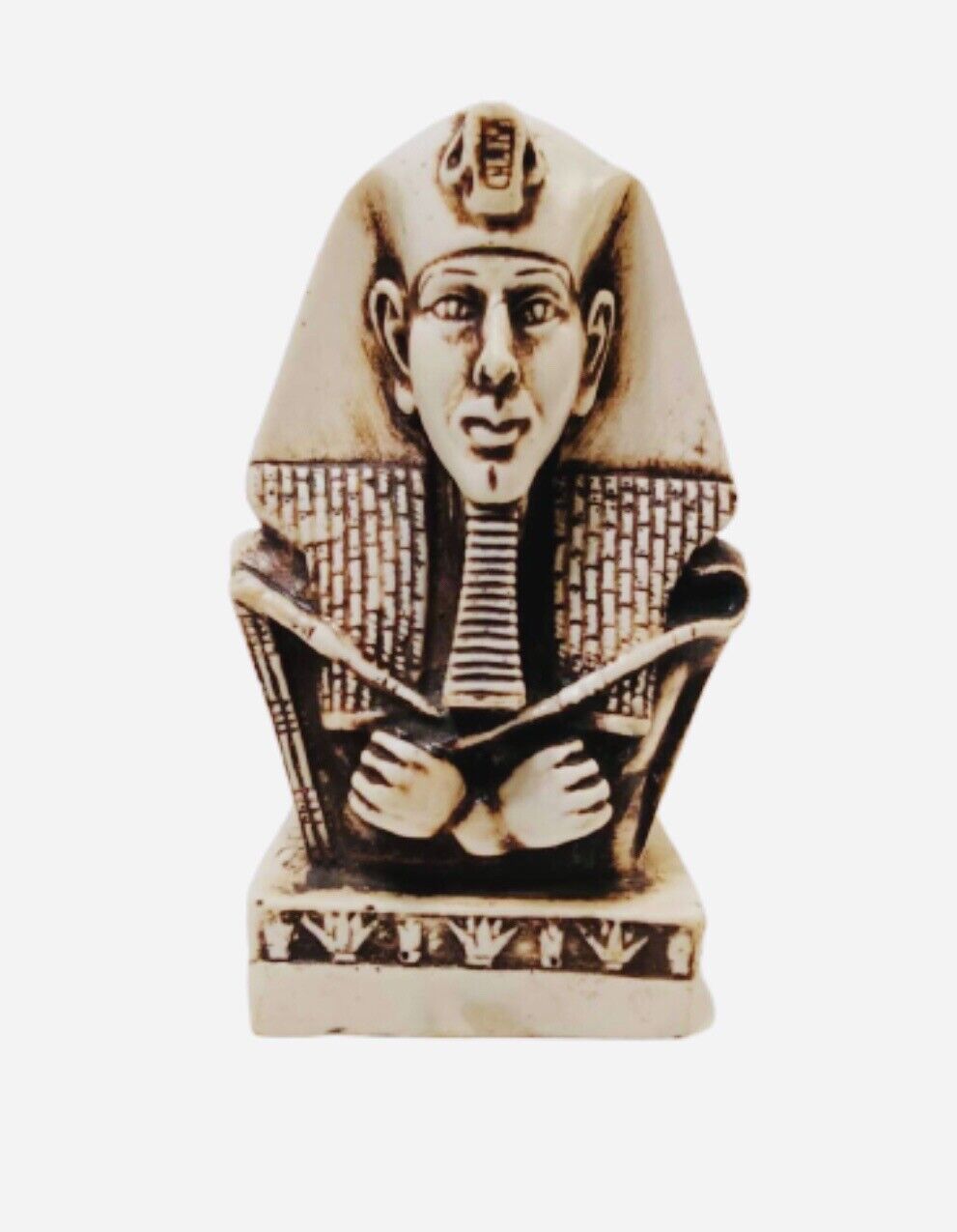 EXQUISITE EGYPTIAN HANDMADE KING RAMSES II SMALL FIGURE