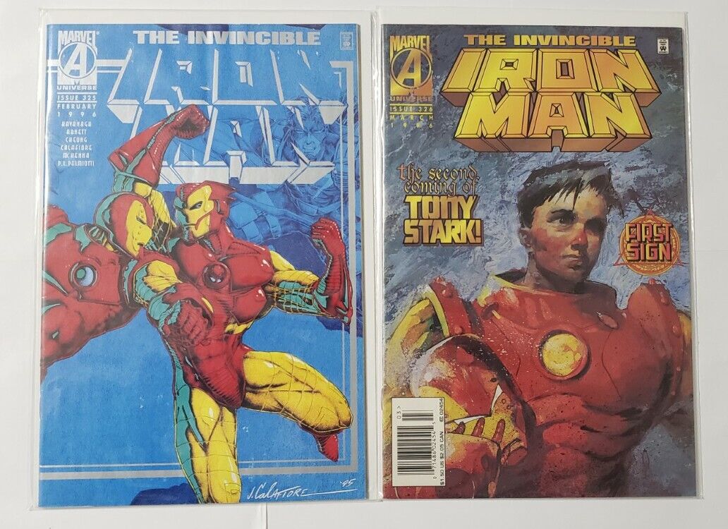 Iron Man (1968) #325-326, Two Issue Run, F-VF