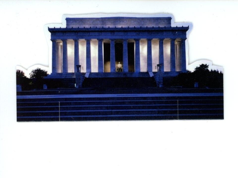 2021 Historic Autographs POTUS The First 36 Lincoln Memorial 16/99