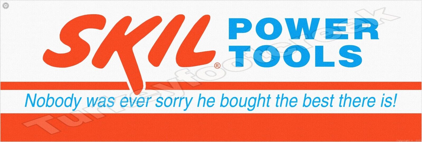 Skil Power Tools Metal Sign 2 Sizes to Choose From