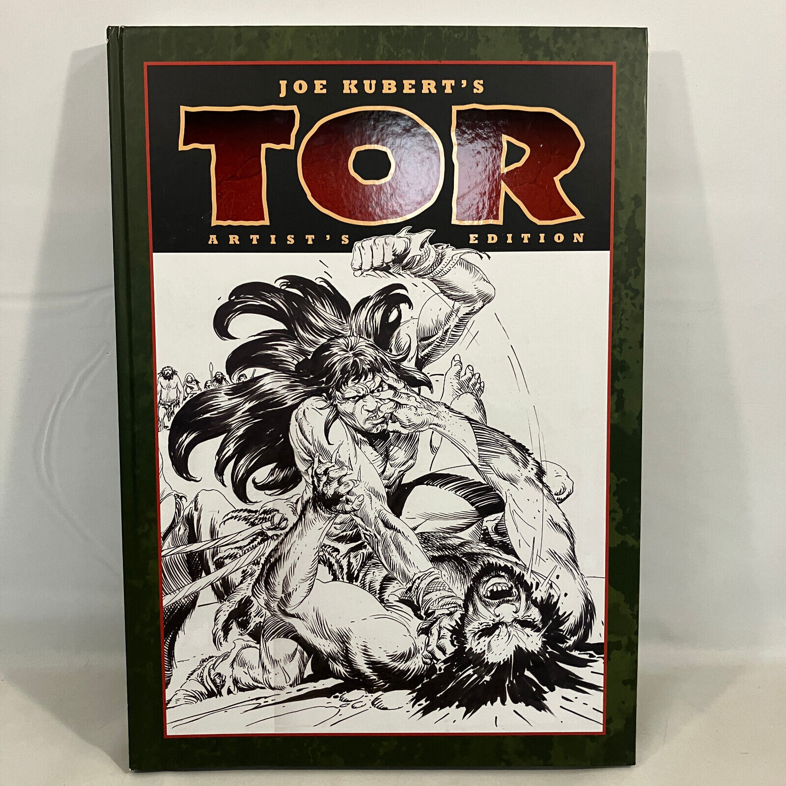 Joe Kubert\'s TOR Artist\'s Edition 1st Printing 2013 IDW Publishing Oversized HC
