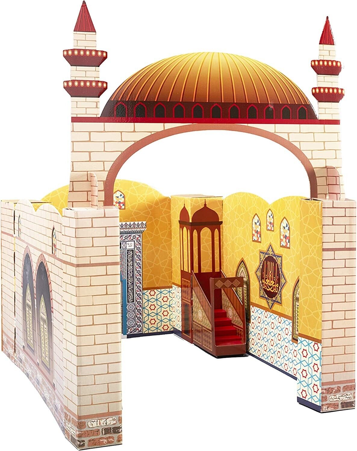 Muslim Kids Masjid Mosque Playhouse Toy Ramadan Gift Islam Quran Salah Prayer