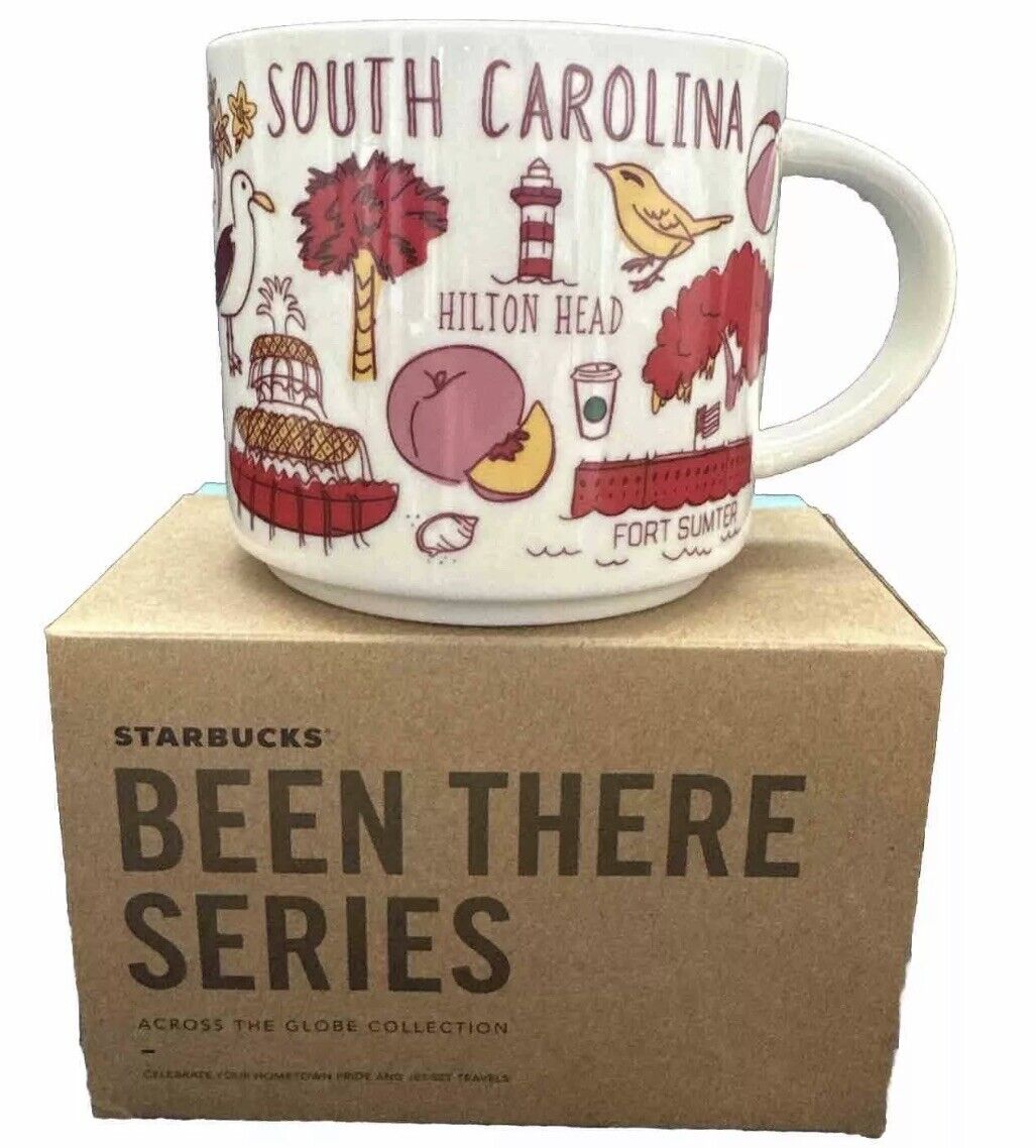 Starbucks Coffee Cup Mug South Carolina Been There Series Cup  14 Oz 2023 NEW