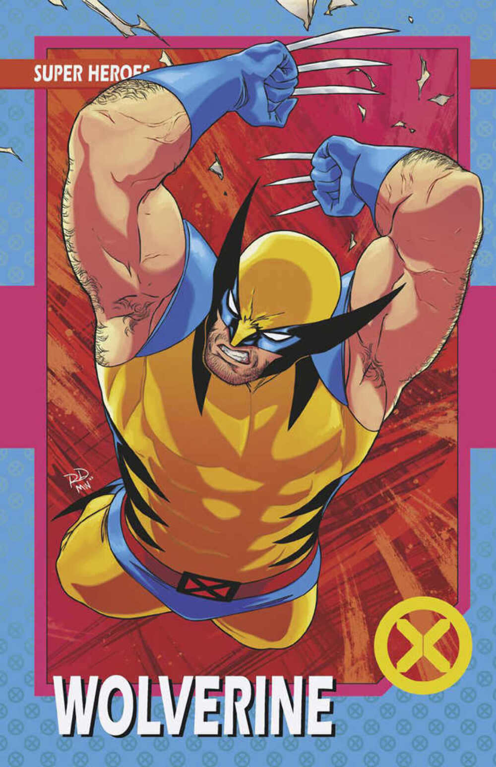 X-Men #29 Russell Dauterman Trading Card Variant comic book