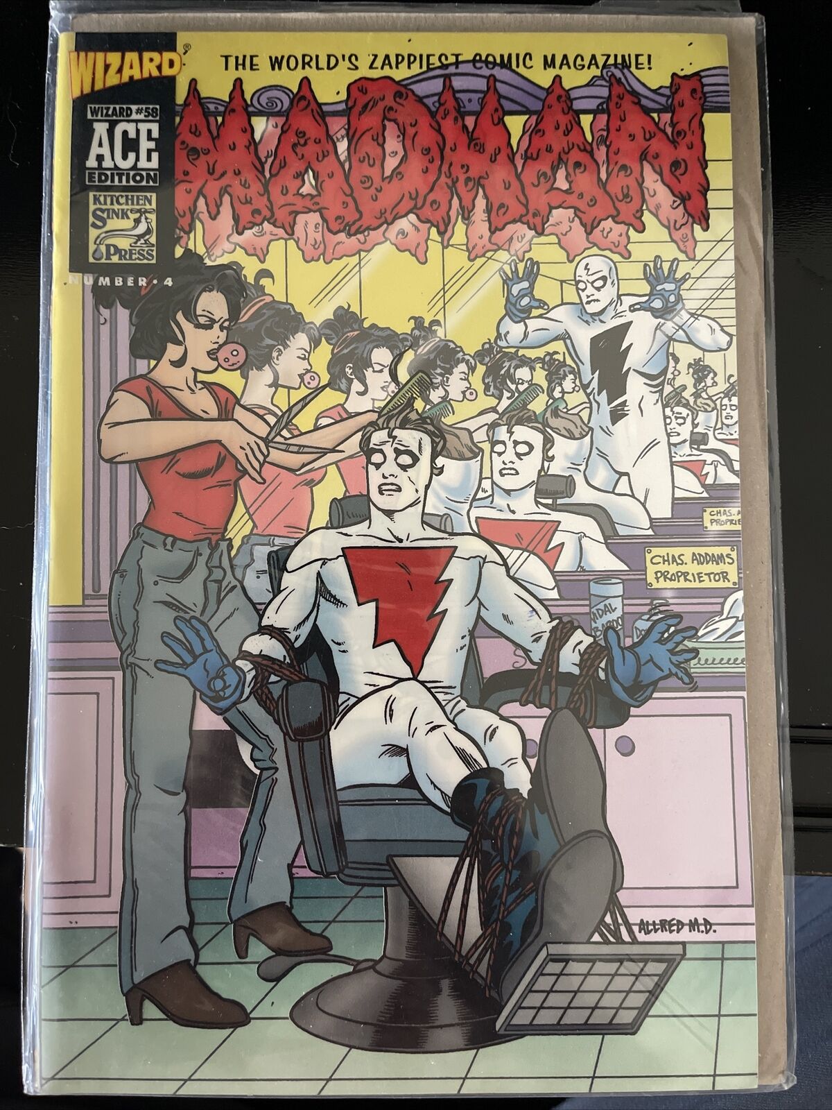MADMAN Wizard Ace Comic #58 MIKE ALLRED 1996 nm- ships worldwide within 24hrs