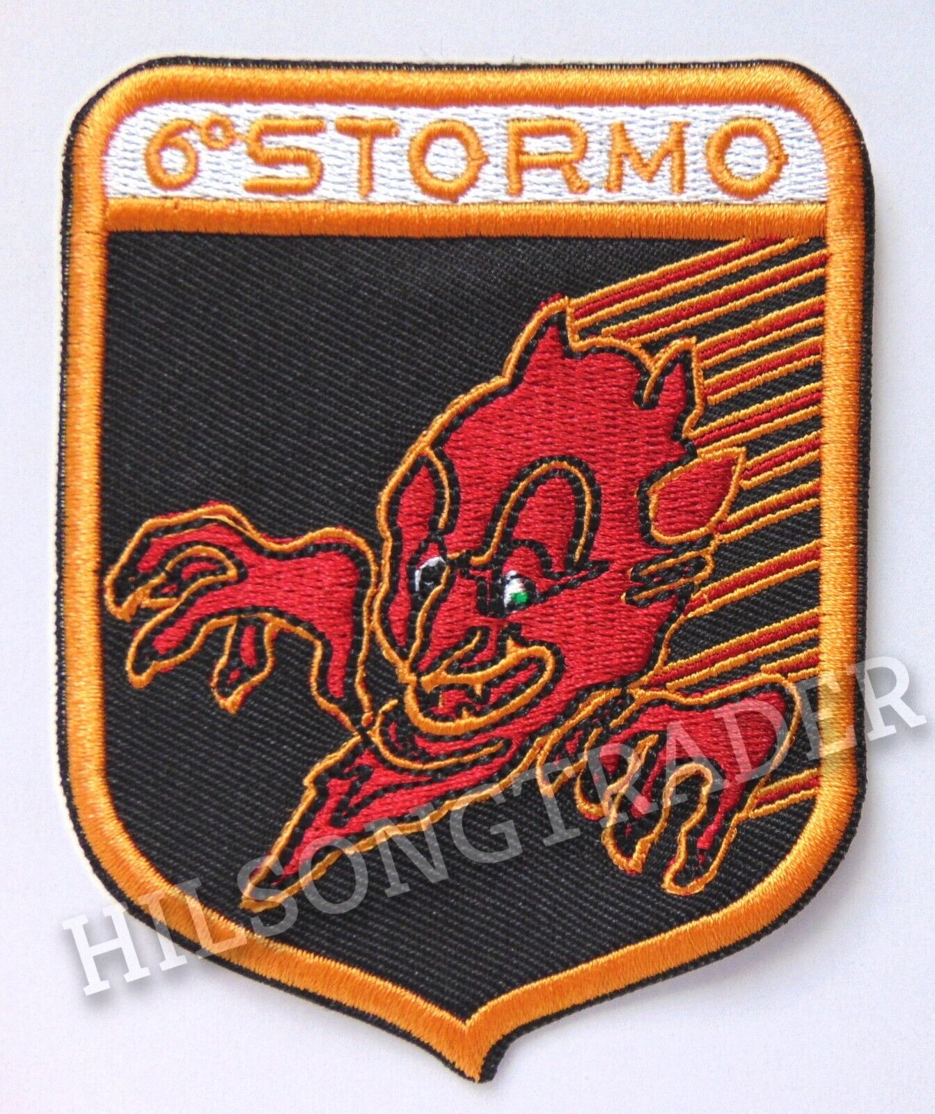 Italian Patch Air Force Aeronautica Militare AM Stormo 6 Iron-on Patch