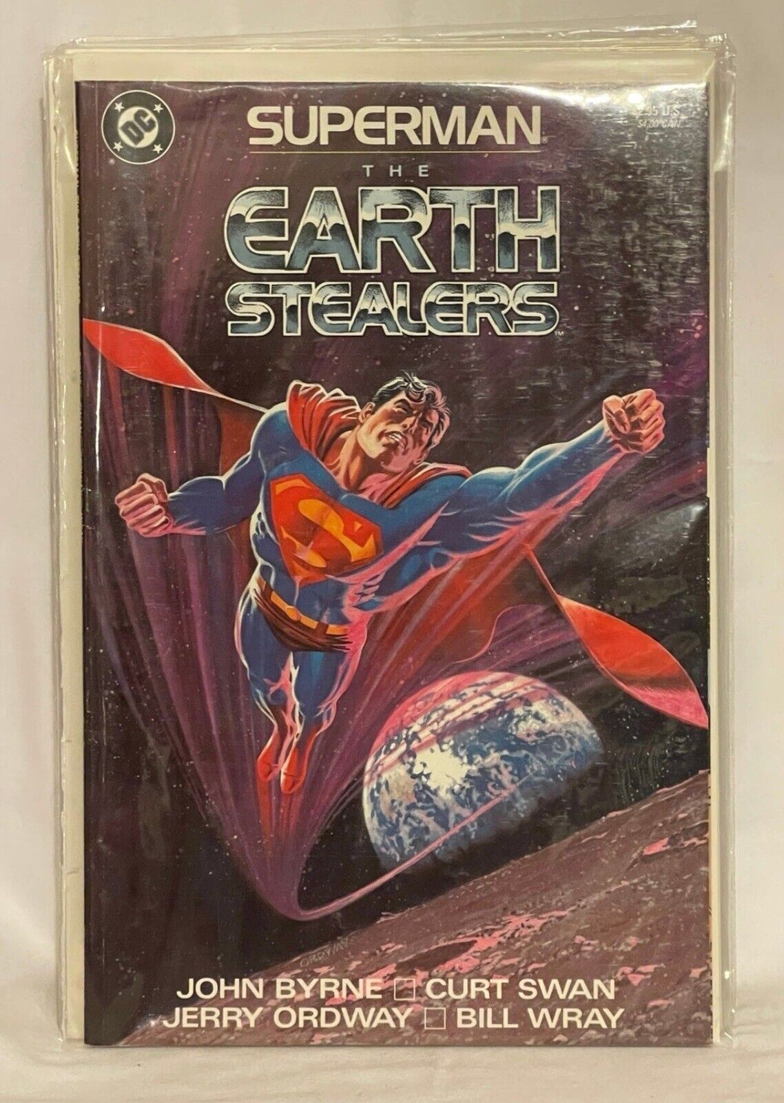Superman The Earth Stealers #1 TPB 1988 One-Shot  John Byrne Curt Swan