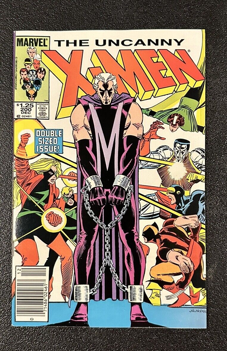 Uncanny X-Men #200 NM (9.2-9.4) Newsstand - Trial of Magneto