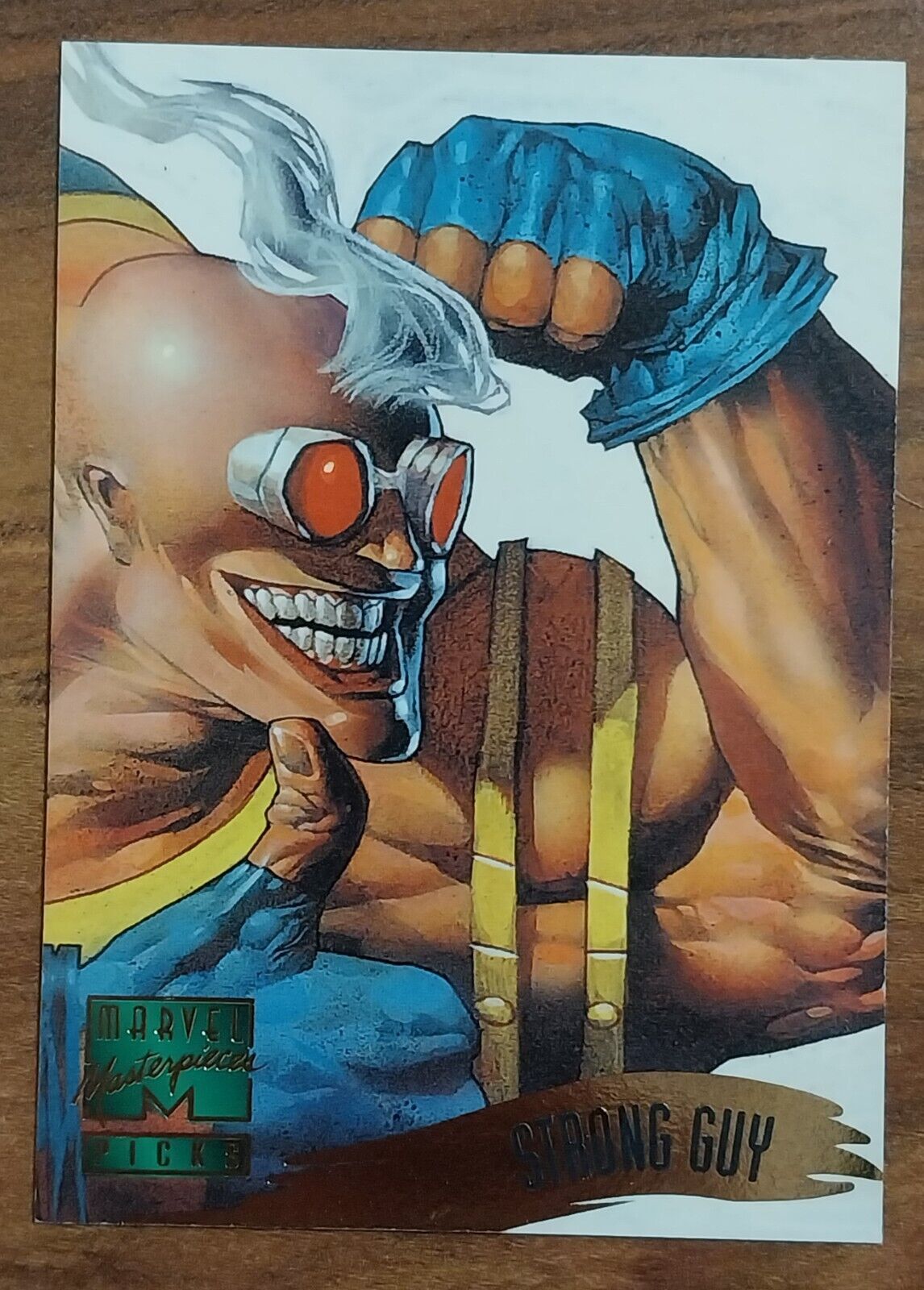1995 Marvel Masterpieces Base Set card #148 STRONG GUY