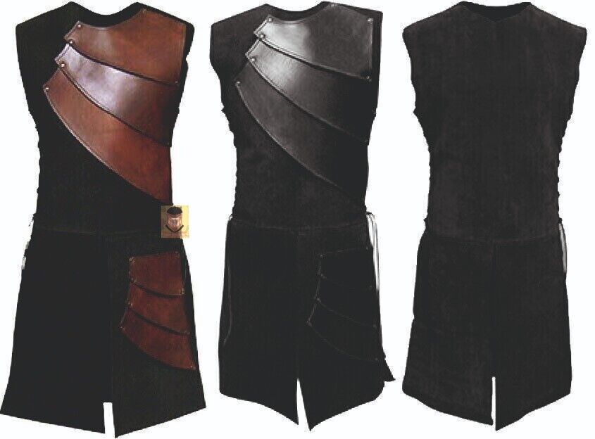 Archer Armor Leather Tunic Medieval Reenactment Celtic Armor Cosplay Costume 1Pc