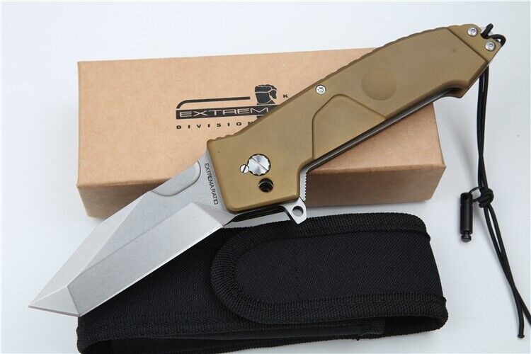 HF1 Liner Lock N690 Blade Aluminum Handle Tactical Pocket Gravity Folding Knife