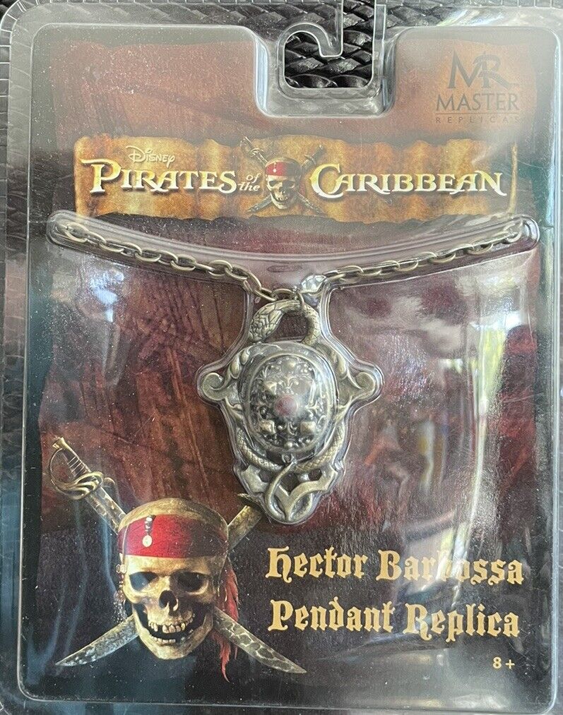 Disney Pirates Of The Caribbean Master Replicas Hector Barbossa Pendant