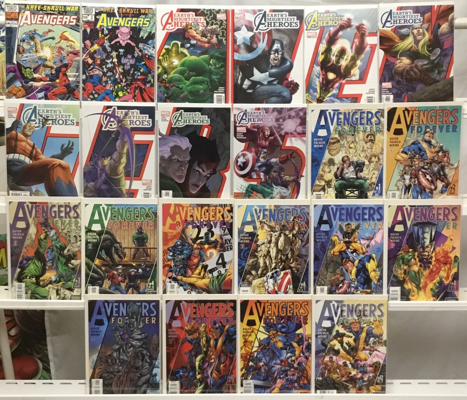 Marvel Comics - Avengers Complete Sets - Read Description