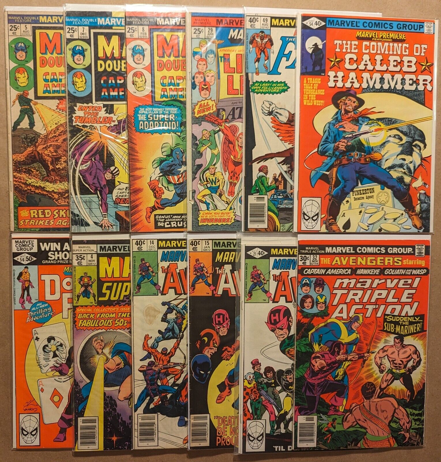 Marvel lot of 12 Bronze Age comics