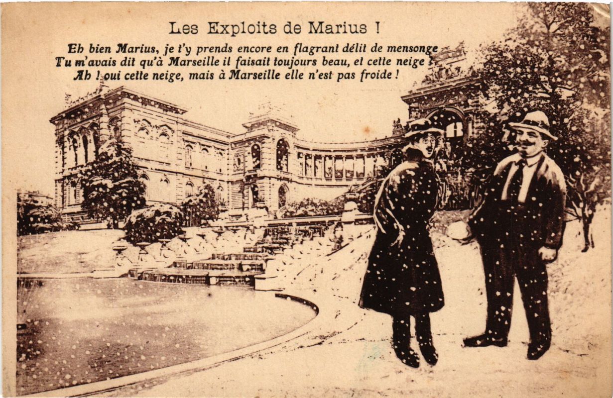 CPA MARSEILLE - Les Exploits de Marius (213503)