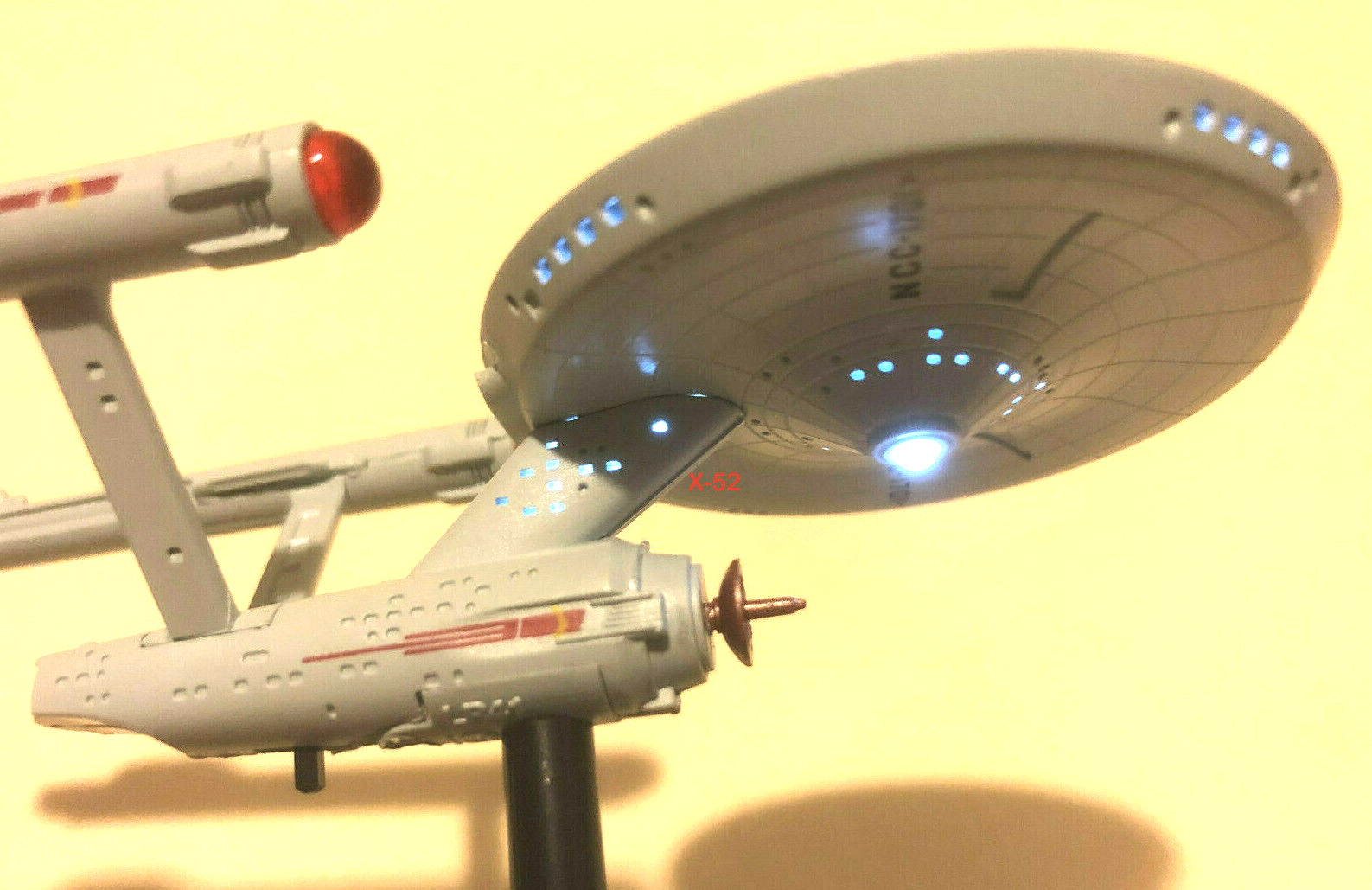 Star Trek light up USS Enterprise NCC 1701 ship classic TOS original series toy