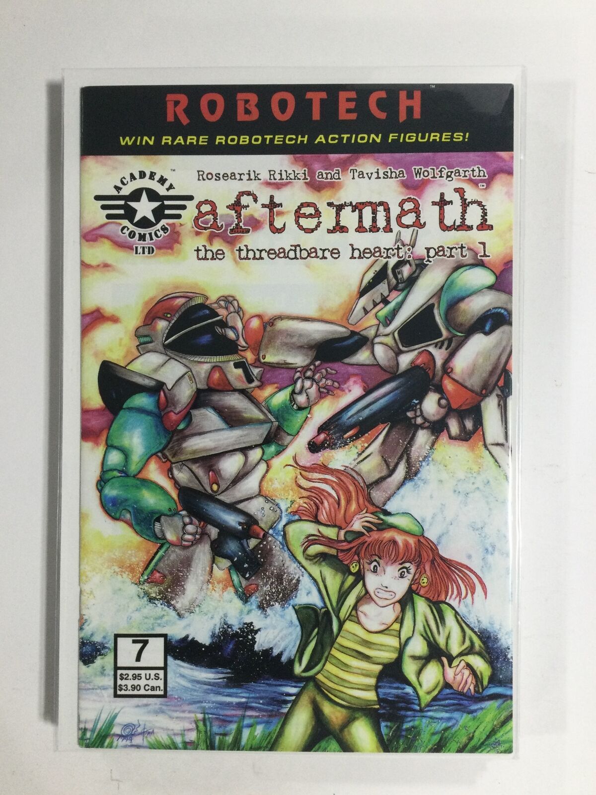 Robotech Invid War: Aftermath #7 (1994) VF3B124 VERY FINE VF 8.0