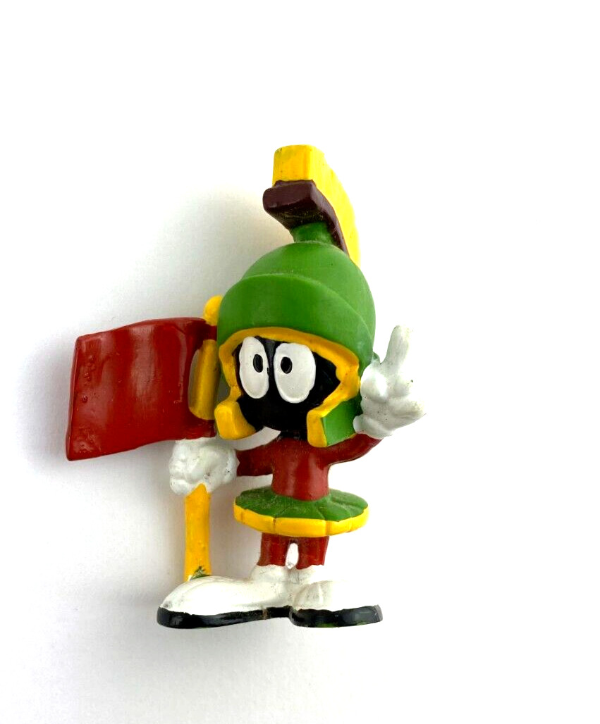 Marvin the Martian Red Flag Applause 1988 Warner Bros PVC Figure Looney Tunes
