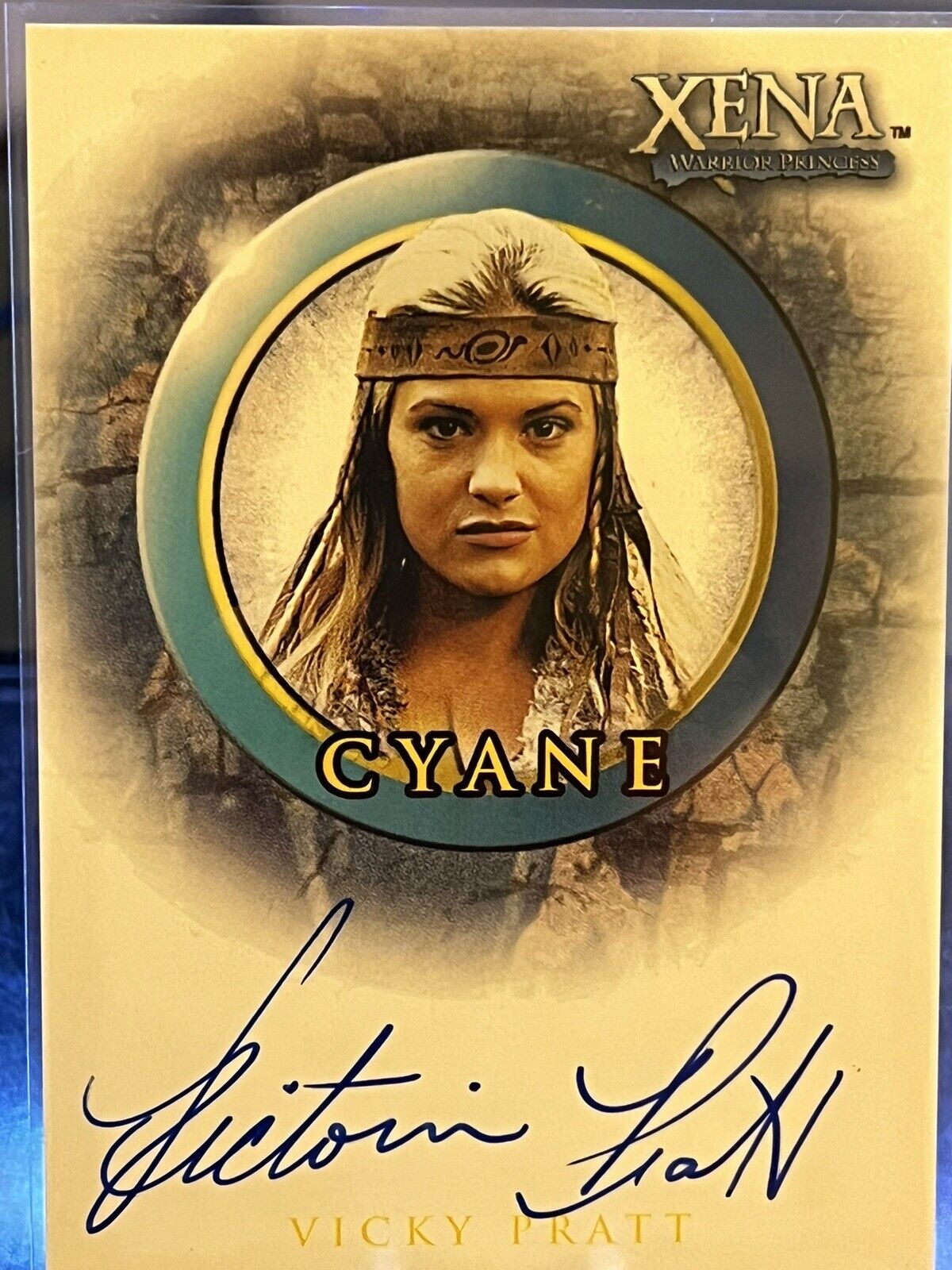 The Quotable Xena Victoria Pratt as Cyane Autograph card