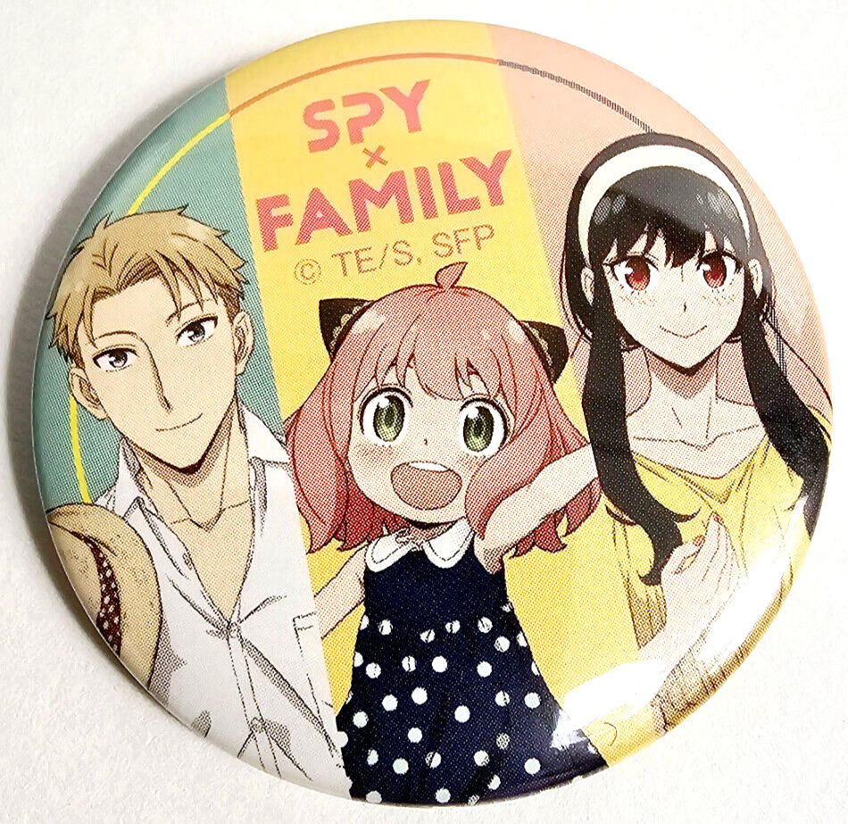 SPYxFAMILY BUTTON PIN - Official High Quality Japan EXCLUSIVE - US Seller