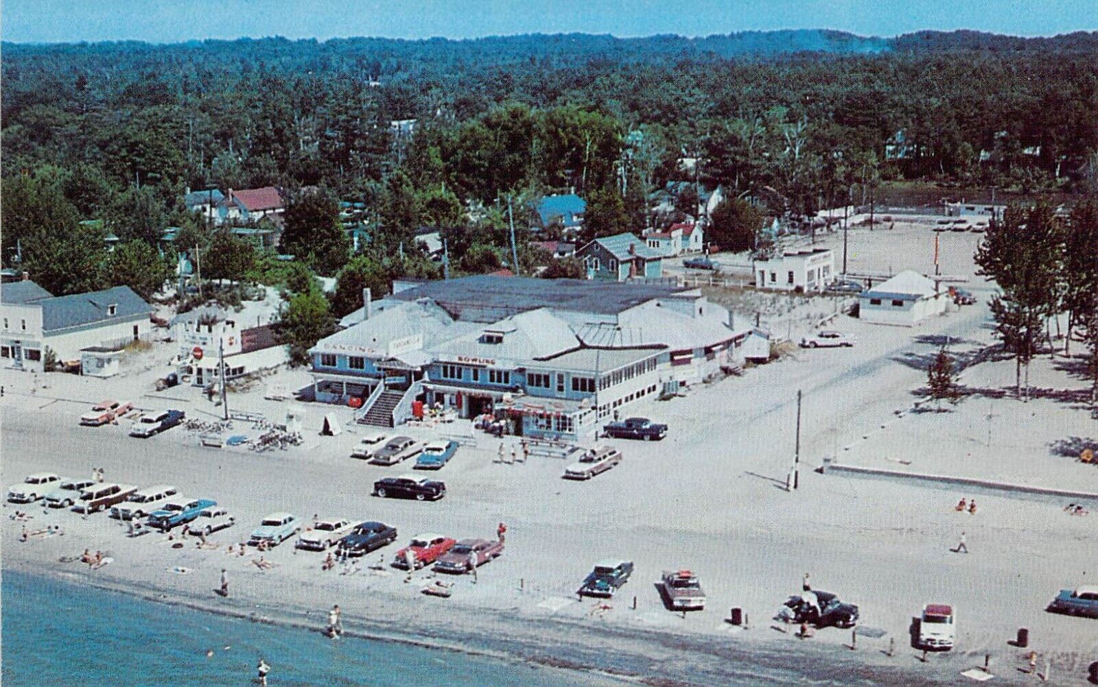 1961 Canada Wasaga Beach Aerial View Dardanella Ball Room Mint postcard A62
