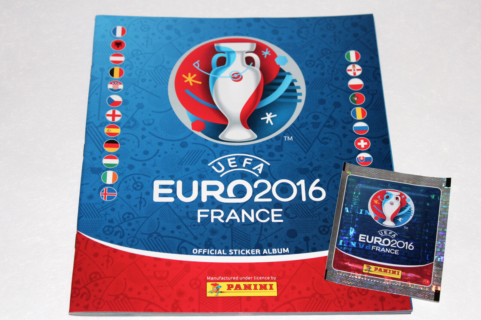 Panini UEFA EM EURO 2016 FRANCE - INTERNATIONAL EDITION BLANK ALBUM EMPTY ALBUM