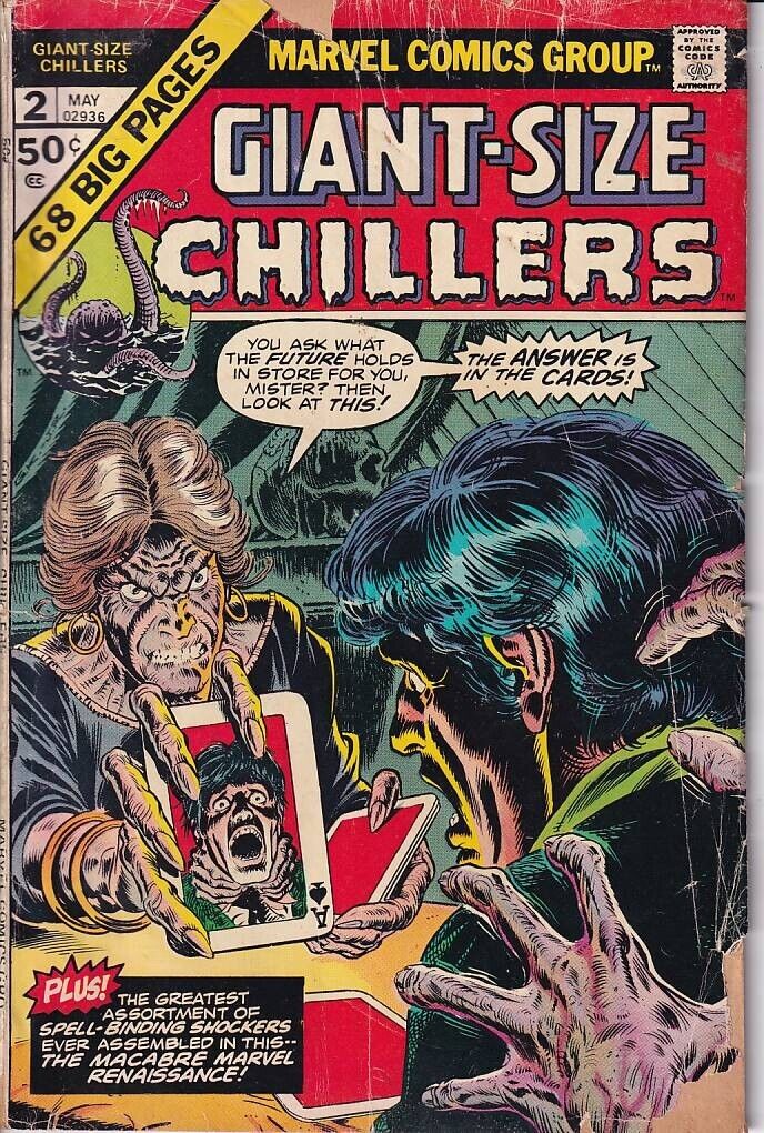 44177: Marvel Comics GIANT-SIZE CHILLERS #2 G Grade