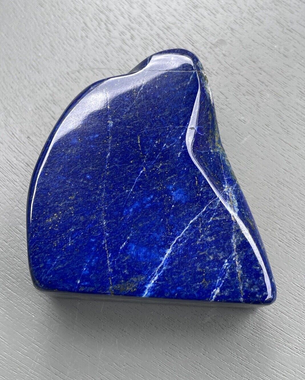 Polished Freeform Lapis Lazuli, Pakistan 206g
