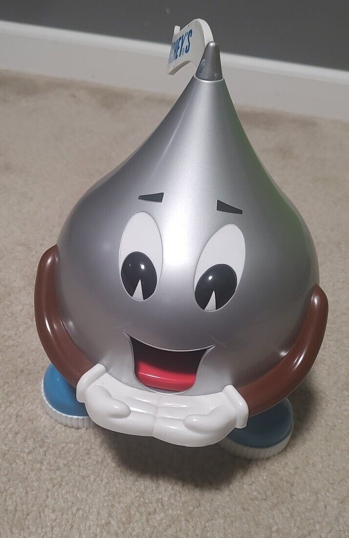 Vintage 1995 Hershey\'s Kiss Toy Candy Rotating Chocolate Kiss Dispenser