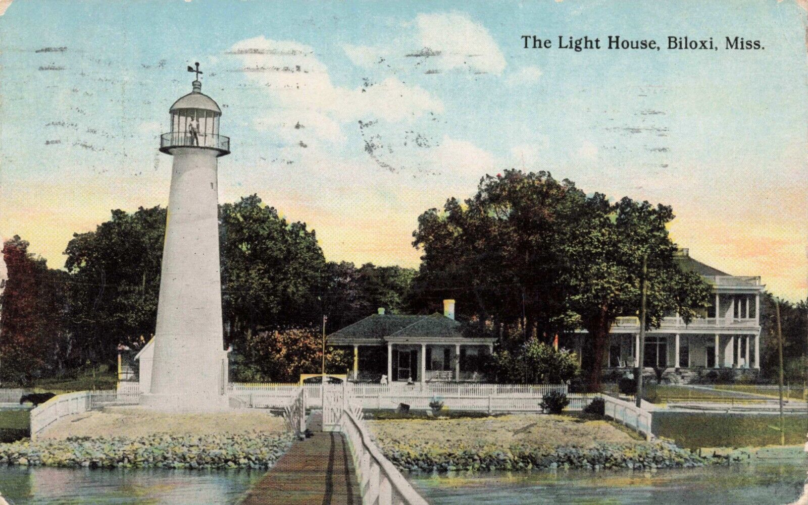 MS-Biloxi, Mississippi-The Light House 1915 A20