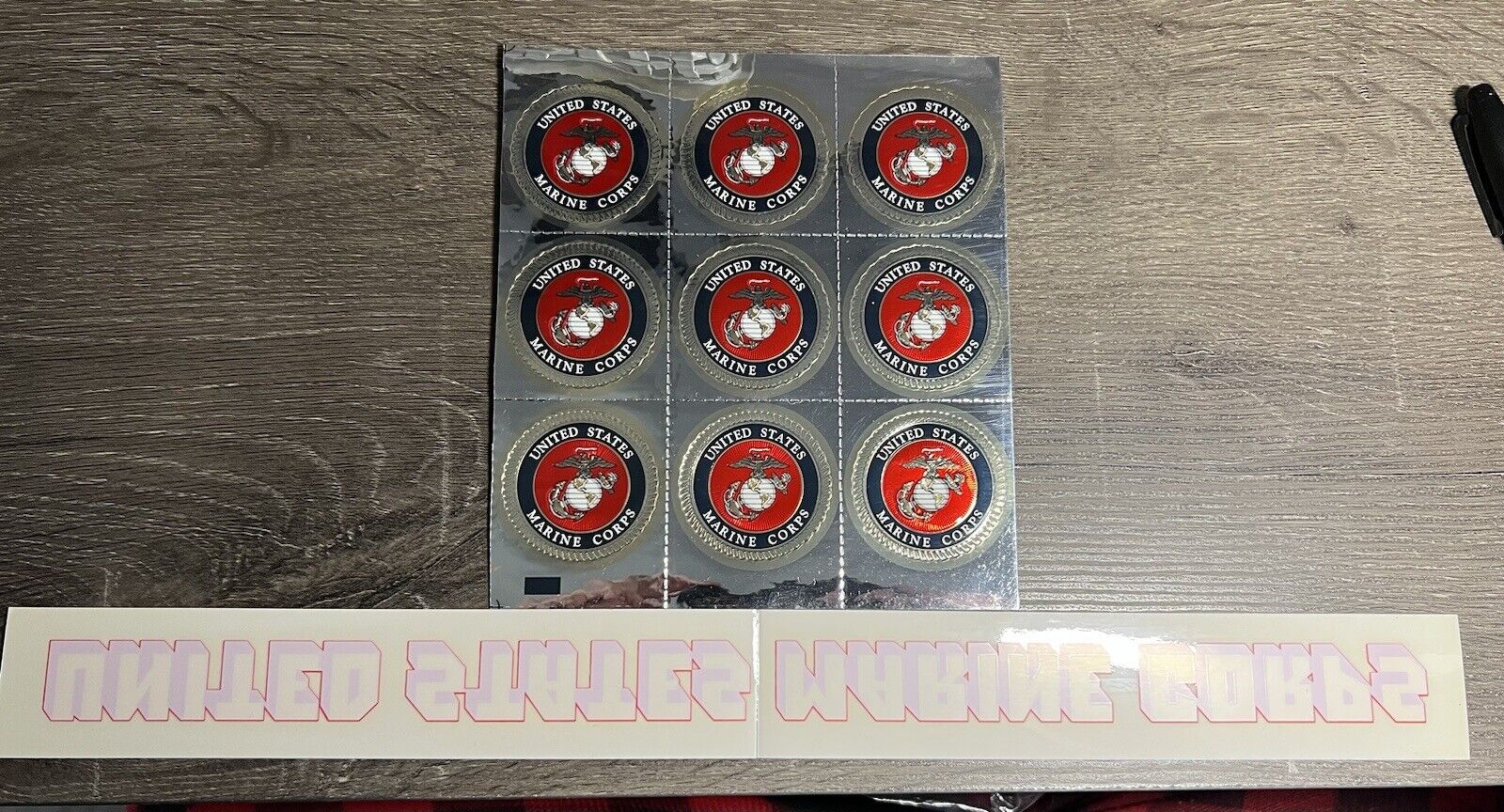 Marine Corps EGA 9 2’ Stickers And 1 ‘United States Marine Corps’ Decals USMC