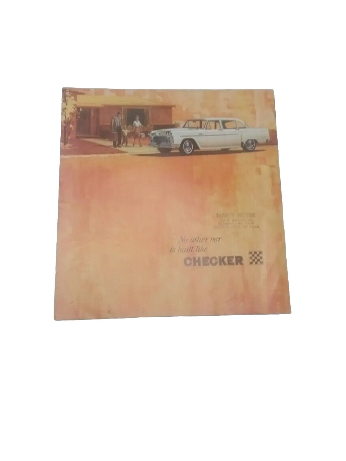 No Other Car is Built Like Checker, Sales Folder, 1964 Fc2